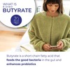 BodyBio Sodium Butyrate | Postbiotic Supplement | Vegetarian-Friendly | 60