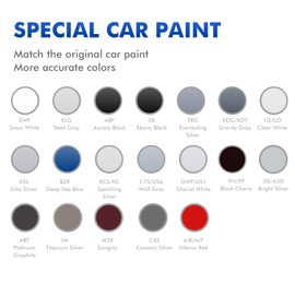 XTryfun AJR Inferno Red Touch Up Paint for Kia, DIY Car Paint Scratch Repair Kit, Automotive Paints, Quick & Easy Fix Scratch Repair Compatible with Soul/Rondo/Carens