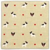 Hamamonyo Washed Towel Handkerchief, French Bull Heart