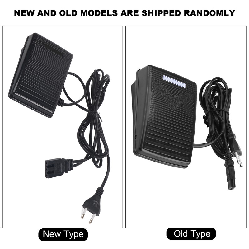 Home Sewing Machine Foot Control Pedal With Power Cord