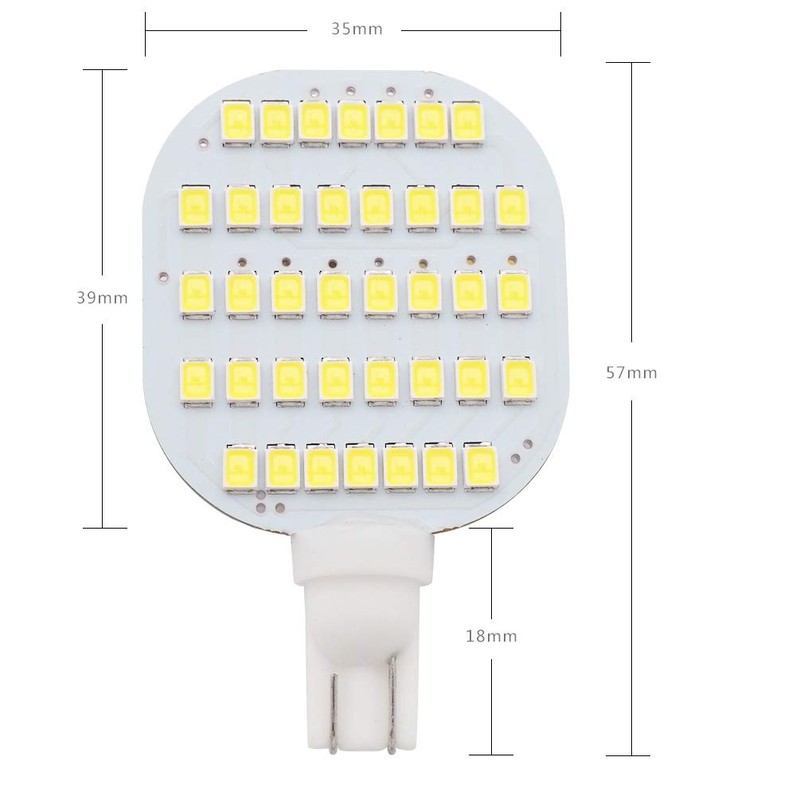 GRV T10 C921 192 194 W5W Wedge DC12V RV LED