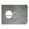 9" Coolie Ceiling Table Lamp Shade Black Cream Lt Blue