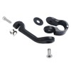 TCMT Matte Black 1 1/4" Adjustable Highway Long Angled Foot