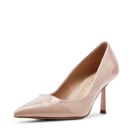 Madden Girl Women's Brynn Pump, Nude Patent, 6