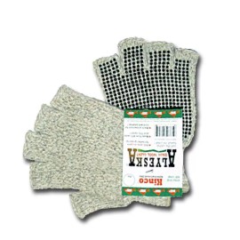 Alyeska Half Finger Ragg Wool Gloves - Perfect Ice Fishing Gloves - Size Large - NEW!