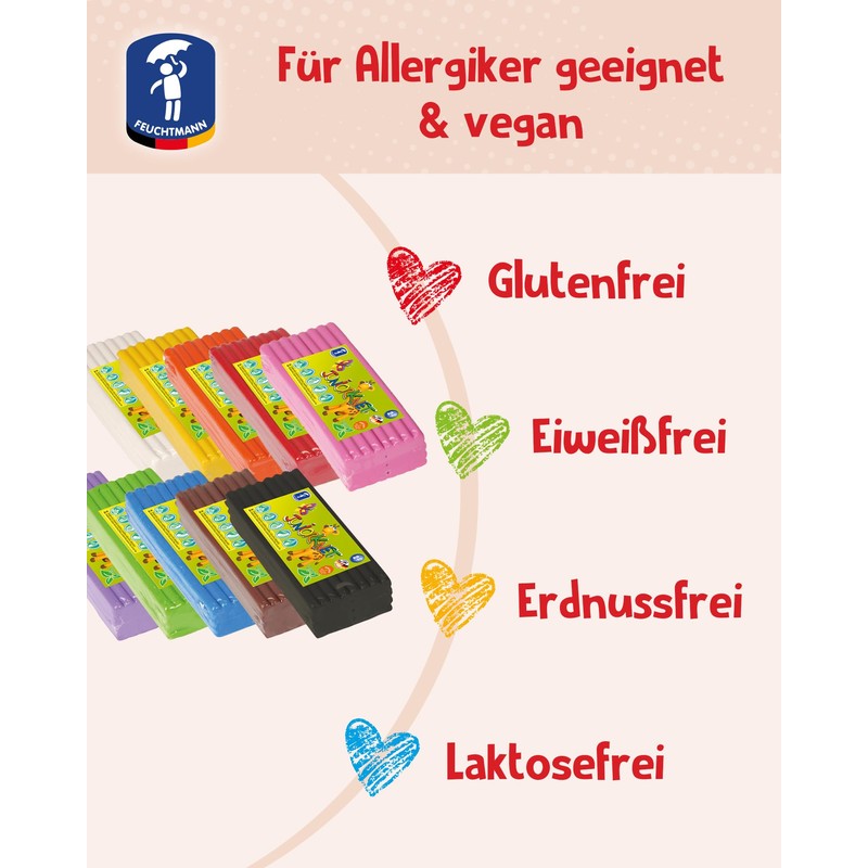 Feuchtmann Juniorknet Modelling Dough Jumbo Pack (Blue))