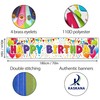 Happy Birthday Banner - Birthday Decorations - Birthday Backdrop -