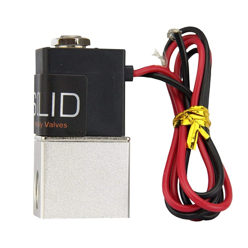 U.S. Solid 1/4" NPT Electric Solenoid Valve 12 V DC
