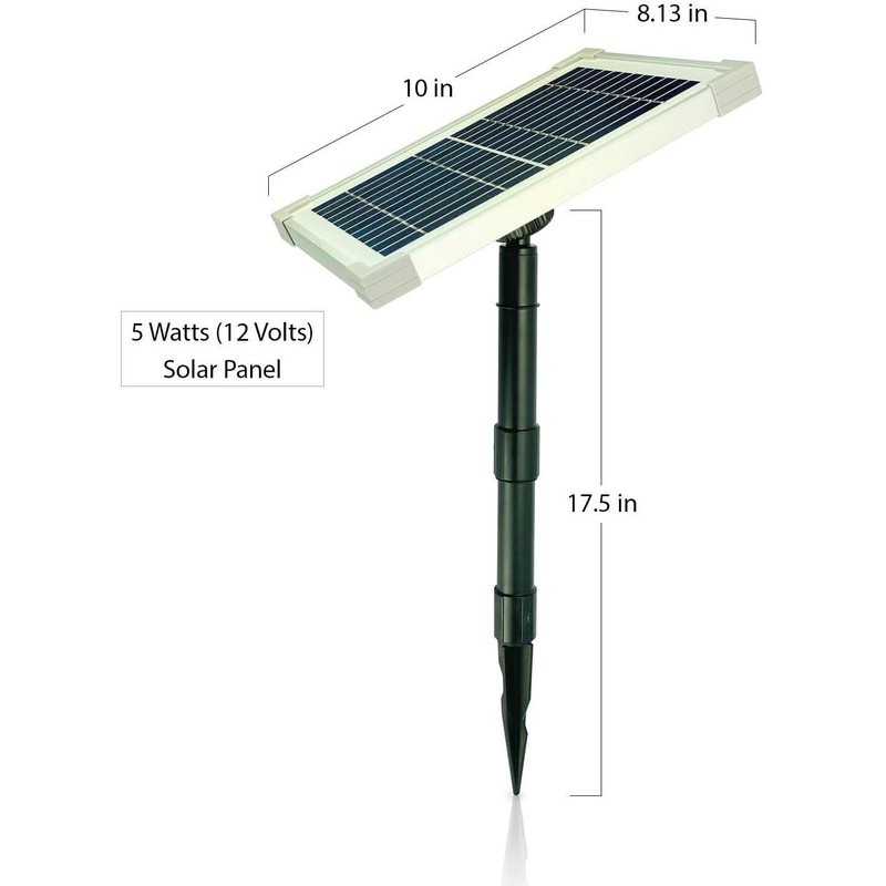 Solar AEO Solar Water Pump Kit: 12V DC Brushless 124GpH