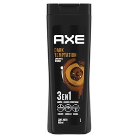 AXE Dark Temptation Jabón Líquido Corporal Body Wash 400ML                                                                                            