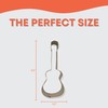 Acoustic Guitar Metal Cookie Cutter (4.5 inch)