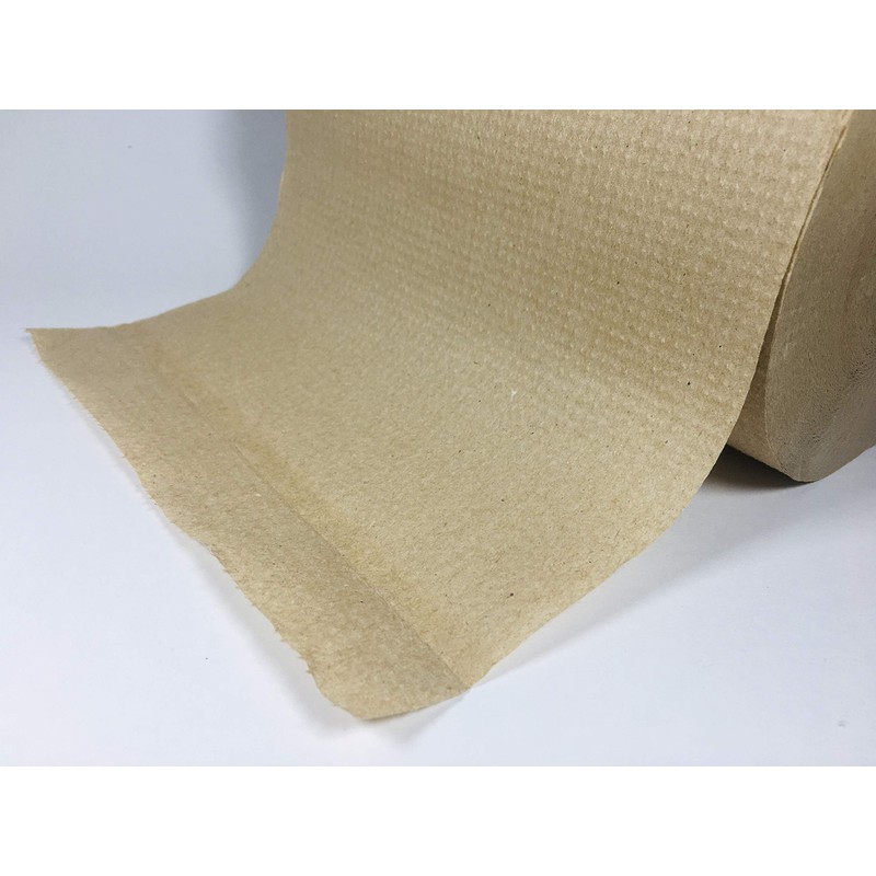 Cartney Canada Natural Kraft Paper Towel Roll 20cm (400 feet,