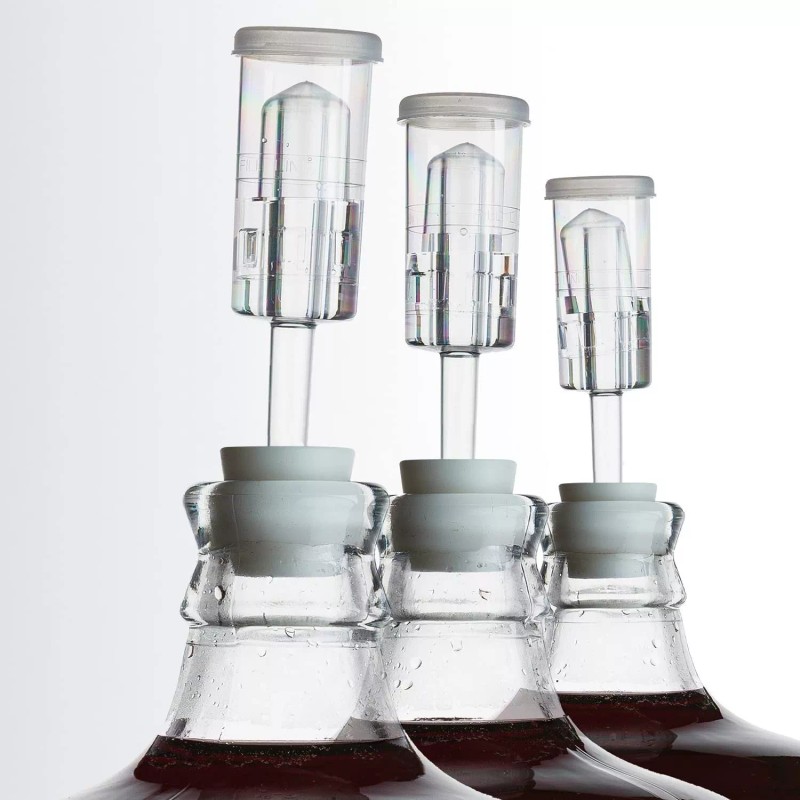 Fermentaholics Drilled Rubber Stopper #7 - 4 Pack - Carboy