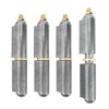 4 Pcs 4 Inch BBQ Smoker Bullet Weld on Hinges,