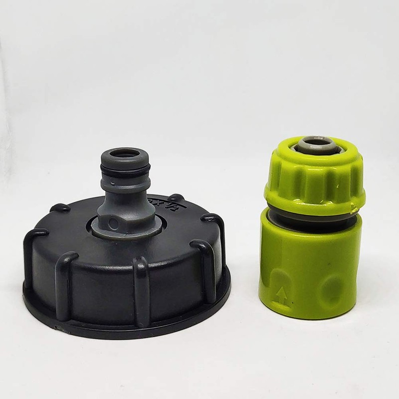 Powerful Tools Plastic Water Hose Pipe Adapter, 1PC IBC AdapterPlastic