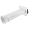 SPARES2GO Exterior Wall Venting Kit & Extension Hose for Bosch