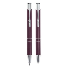 Inspire - The Lighted Tip Pen - Multi Function Pen (Plum - 2 Pack)