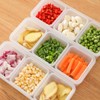 Frisence Food Fridge Storage Container Vegetable Colander Small Refrigerator Storage