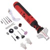 Electric Chainsaw Sharpener Set, Red Chainsaw Sharpening Tool Set, Handheld