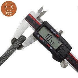 BV 4FT Security Steel Cable, Double Looped Flex Lock Cable 3/8 Inch, for U-Lock, Padlock, and Disc Lock (Set of 2)