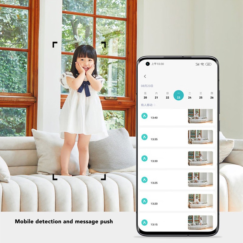 Security Camera HD Night Vision 1080p Intelligent PTZ 2 Way