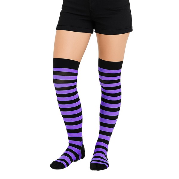 Crazy Chick® Stripe Over The Knee Socks Thigh High Girls