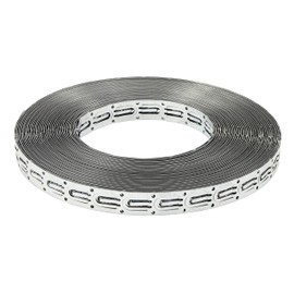 LuxHeat 25ft Cable Guides for Electric Radiant Floor Heating Cables - Floor Heat Strapping for Cable - Fixes Easily to Timber or Concrete Subfloor - Compatible with Most Underfloor Heating Systems