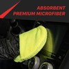 Maxshine 16cm Universal Yellow Multipurpose Microfiber Finger Hold Applicator –