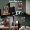 Knife Display Case for Collections, Pocket Knife Display Case with