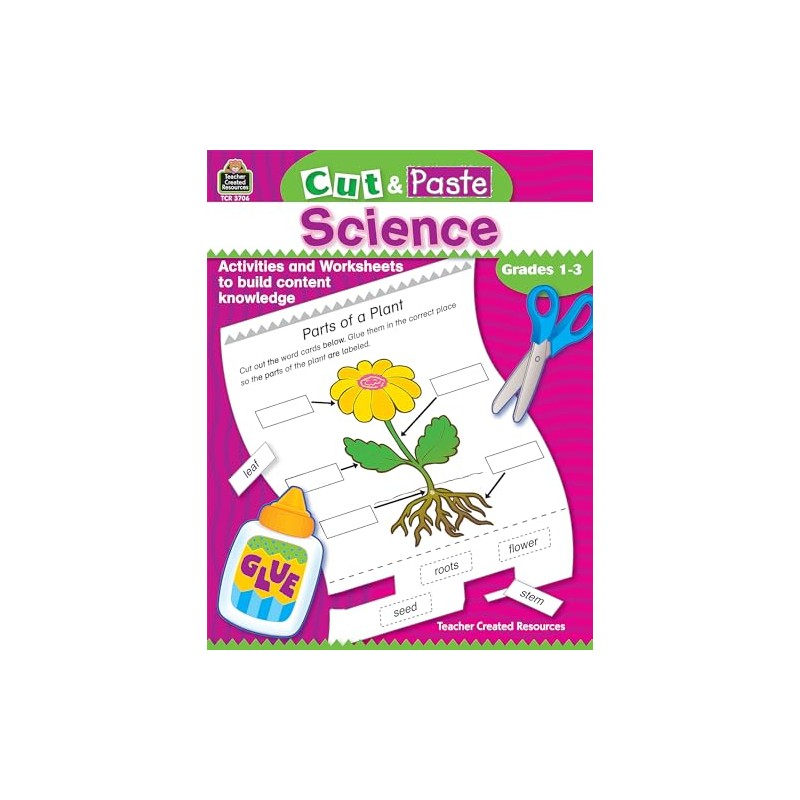 Cut and Paste: Science, Grades 1–3 from Teacher Created Resources