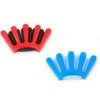 2pcs (Blue + Red) Hair Styling Accessories Sponge French Hair