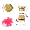BROVITI 10Pcs Rotating Bearing for Fidget Anxiety Ring Resin Silicone