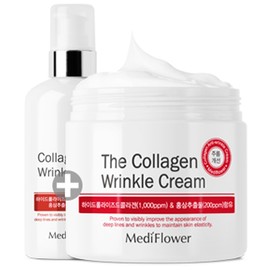 (1+1)Collagen Large Wrinkle Cream 250mlWrinkle Home Care Series Wrinkle Improvement Functionality - 7.Collagen Wrinkle Cream+Wrinkle Toner / (1+1)콜라겐 대용량 링클 크림 250ml링클 홈케어 시리즈주름개선 기능성 - 7.콜라겐 링클 크림+링클 토너