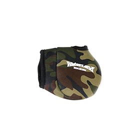 Waterland 01 Green Camo Left Side Bait Reel Cover