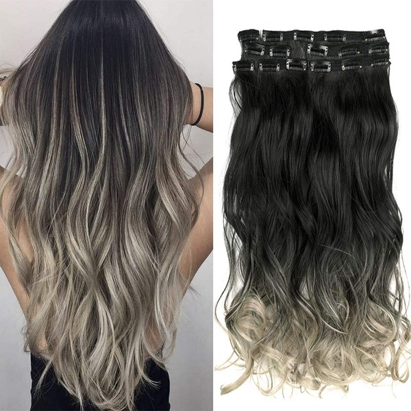 Super Deerlet 7 Pieces 16 Clips 22" 170g Double Weft