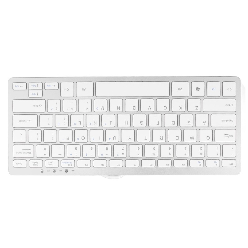 USB Wired Keyboard 78 Keys Ultra Thin Mini Portable Anti