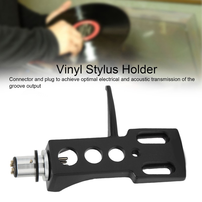 Vinyl Stylus Holder Aluminium Alloy Vinyl Record Phonograph Cartridge Holder