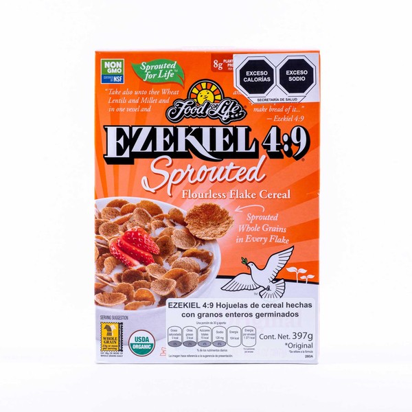 Food for Life Cereal Hojuelas Original, Original, 397 gramos