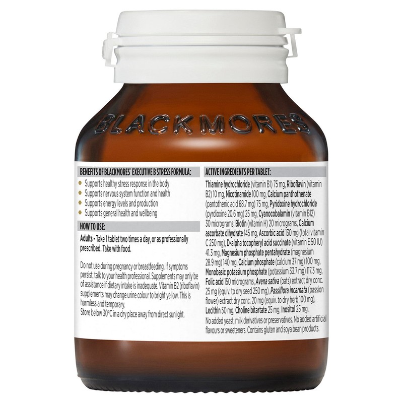 Blackmores Executive B Stress Formula 62 Tablets