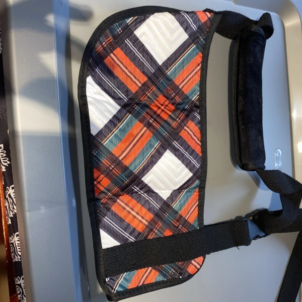 Unbranded Kids, Large arm sling Black, And White red and