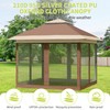 GarveeLife 10x10 Pop Up Gazebo, Outdoor Canopy Tent with Mosquito