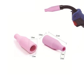 Rotterdam Lndb 4pcs Extra Fine Nozzles Ceramic Nozzle Welding Accessories Consumables Mig Welding Gun Accessories Kit