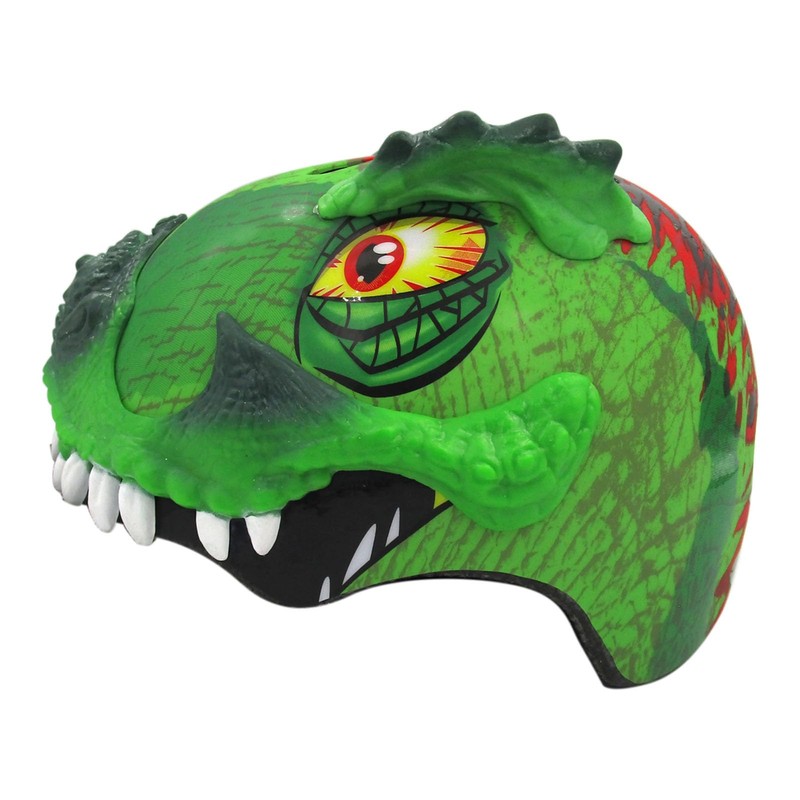 RASKULLZ Child/Kids Helmet (5+ YEARS) - T-Rex Awesome - Unisize