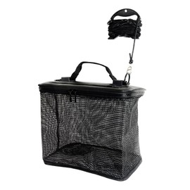 Ori-782159 Fishing Tackle Floating Skari Folding Rubber Net Float Skaris S with Rope with Nascan (Approx. 22.8 ft (8 m)