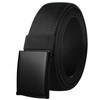 Drizzte Mens Plus Size 39'' Comfortable Stretchy Fabric Cloth Belt
