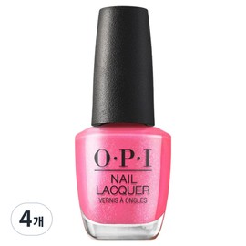 OPI Nail Lacquer Manicure S081 DOPA-MANI, pink, 4 pieces, 15ml / 오피아이 네일락커 매니큐어 S081 DOPA-MANI, 핑크, 4개, 15ml
