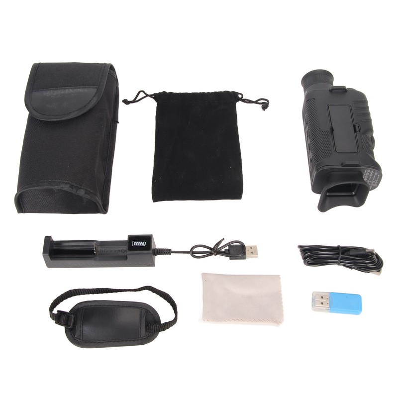 Night Vision Monocular 8X Digital Infrared Telescope 4K 1080P 2200mAh