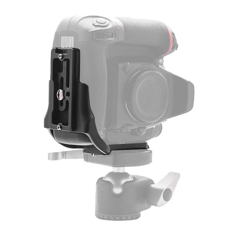 Aluminium Alloy Vertical L shape Bracket Quick Release Plate Holder