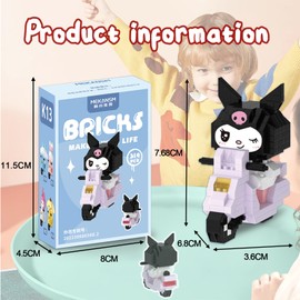 STETHI Mini Building Blocks, ABS Micro Building Blocks, Anime Cartoon 3D Model Building Blocks, Building Blocks for Children, Children's Puzzle Building Blocks Set, Suitable for Children and Adults