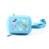 OFIKAL Kids Camera Case with Dinosaur Pattern, Shoulder Bag for